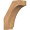Ekena Millwork 5 1/2"W x 12"D x 16"H Imperial Smooth Knee Brace, Western Red Cedar BRC06X12X16IMP00SWR - alternate 1